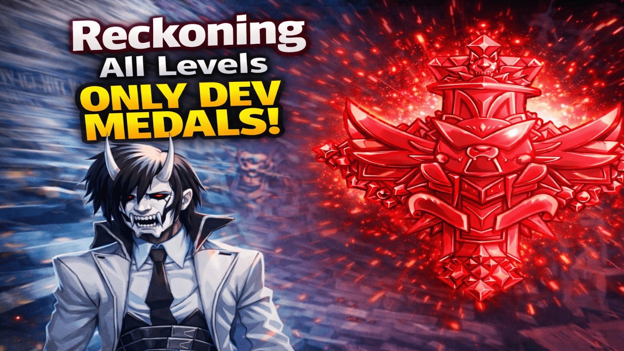 Neon White | Reckoning All Levels | ONLY RED DEVELOPER MEDALS!