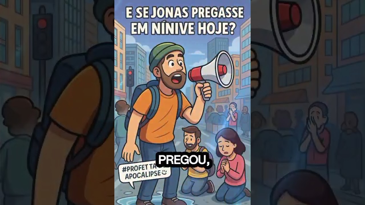 👉 Se Jonas pregasse em Nínive hoje… 📢🏙️✝️