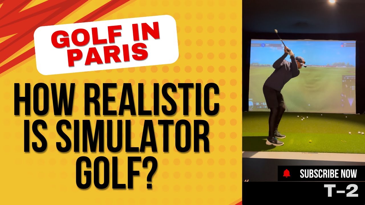 Indoor Golf at Swing City Paris | Golf Simulator Challenge with Shiv
