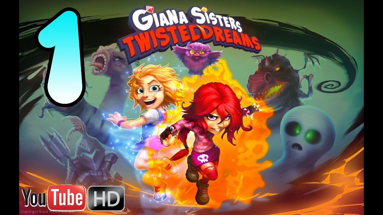 Giana Sisters Twisted Dreams part 1 Gameplay Walkthrough No Commentary