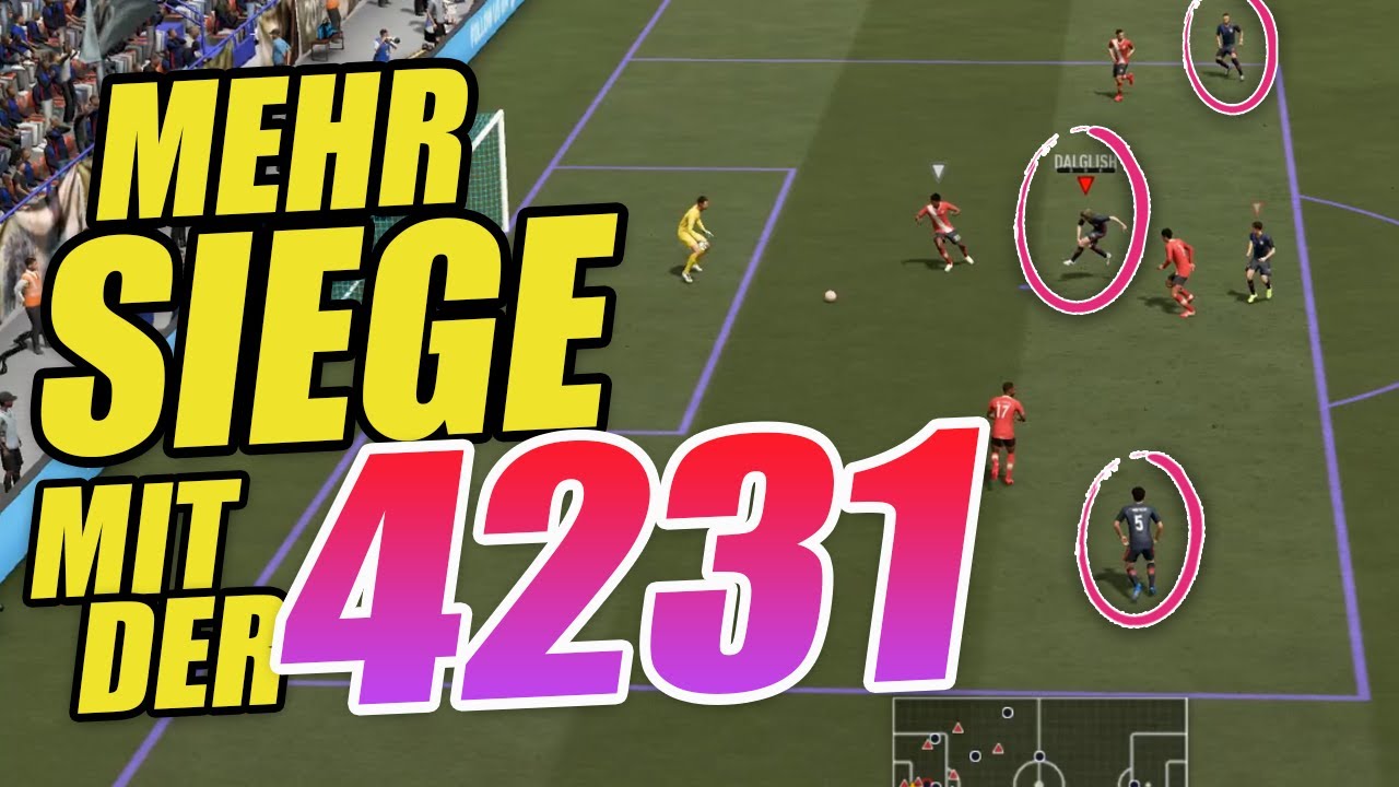 Besser verteidigen mit der 4231🙌 FIFA 21 beste Taktik & Formation 💥Mehr Siege in der WL holen