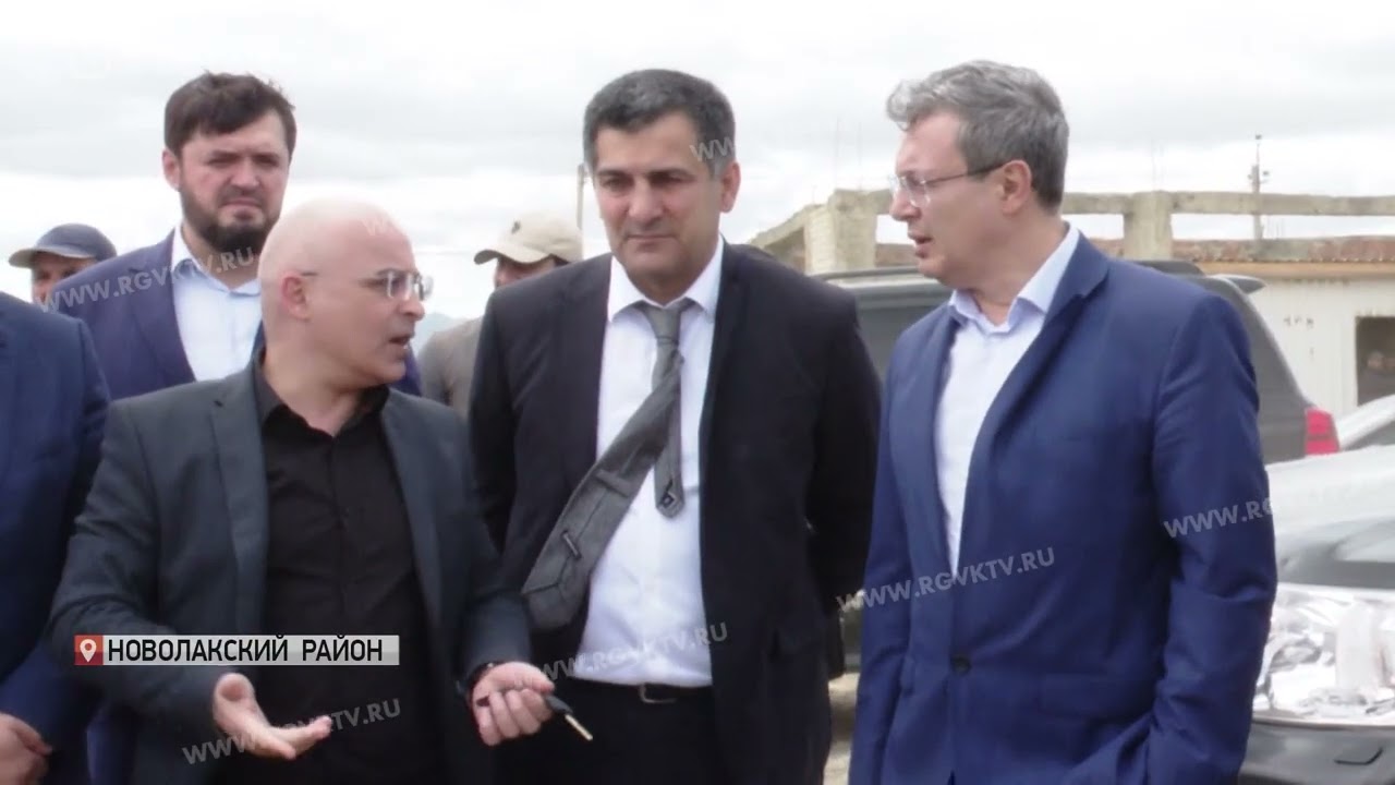 Манвел  Мажонц посетил переселенческий Новолакский район