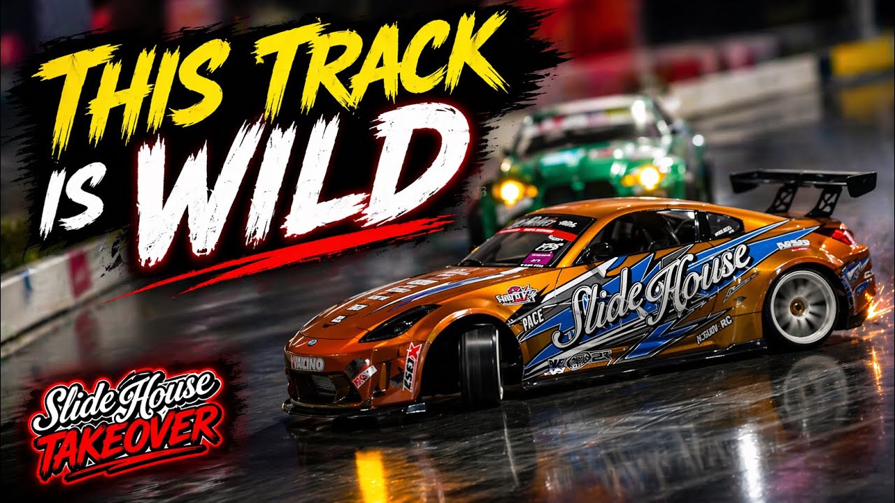 Slide House Takeover! RC Drifting Madness at Midlands Drift&nbsp;Warehouse