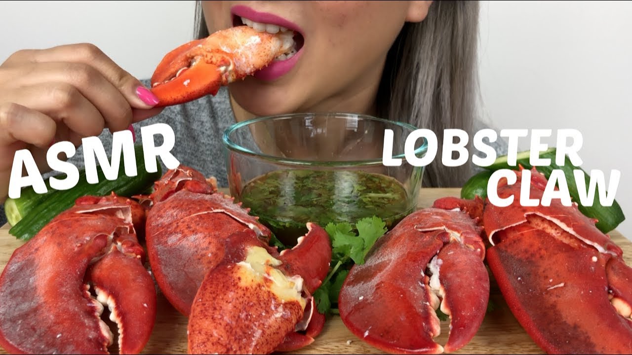 LOBSTER CLAW | ASMR Eating Sounds| N.E Let's Eat