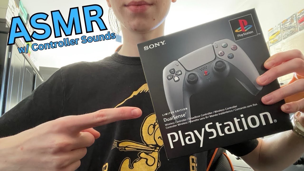 ASMR | Unboxing my new PS5 Controller! 🎮 (Controller Sounds)
