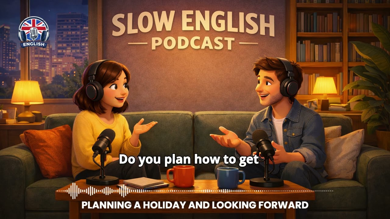 🎧 Planning a Holiday and Looking Forward | Slow English Podcast