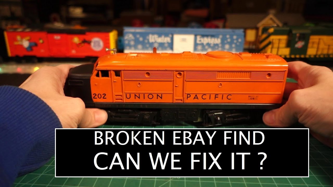 Lionel FA 202 Union Pacific — покупка на eBay, которая не работает — можно ли это исправить? (час...