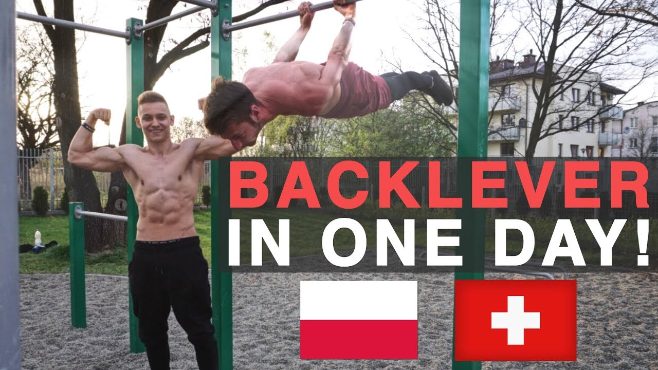 I taught him BACKLEVER and more in 1 DAY! WORKOUT WITH TRAINEE