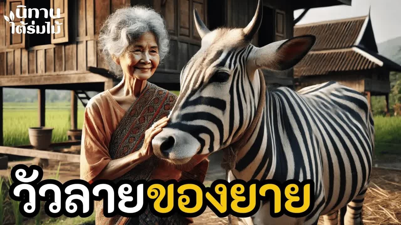 วัวลายของยาย ｜ EP.182 #นิทานพื้นบ้าน #นิทานก่อนนอน #นิทานสอนใจ #นิทานชาวบ้าน