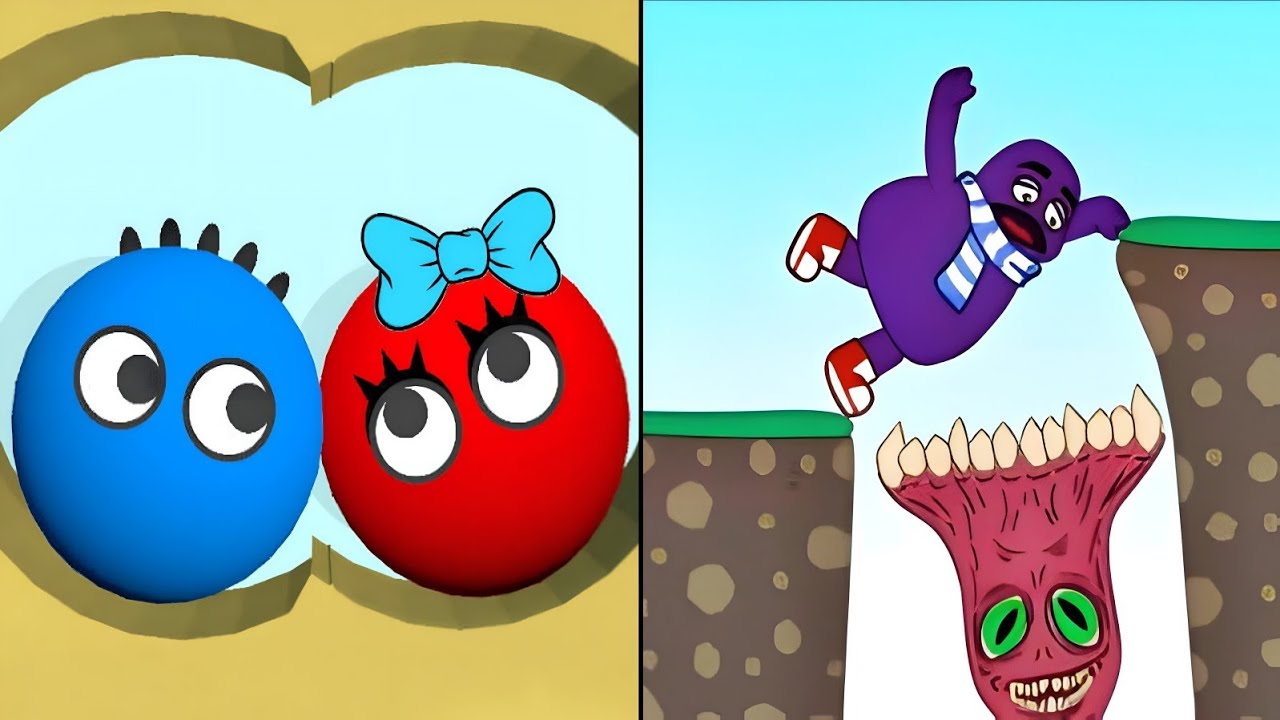 Lucky Balls 🆚 Grimace Story 🔥 | Up To Max Level SpeedRun Gameplay Walkthrough 