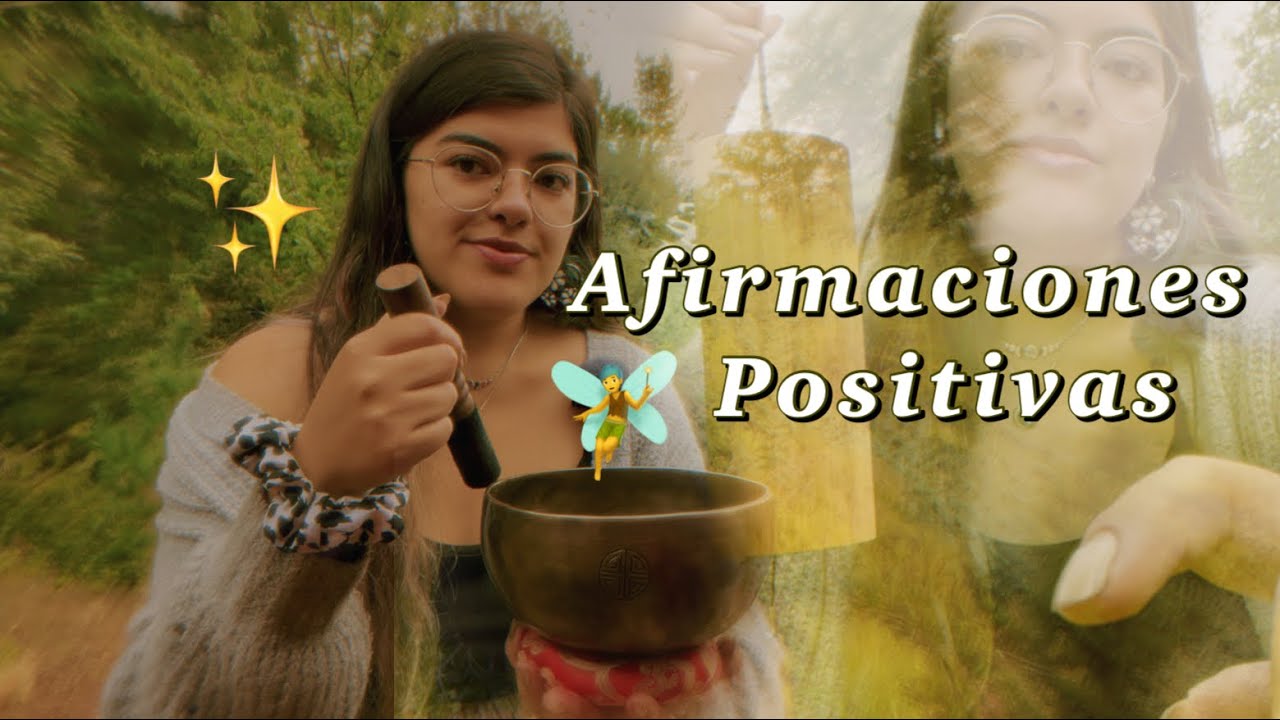 ASMR Reset Energético en la naturaleza 🍃 Afirmaciones Positivas, Koshi Bells & Cuenco Tibetano🧚‍♂️