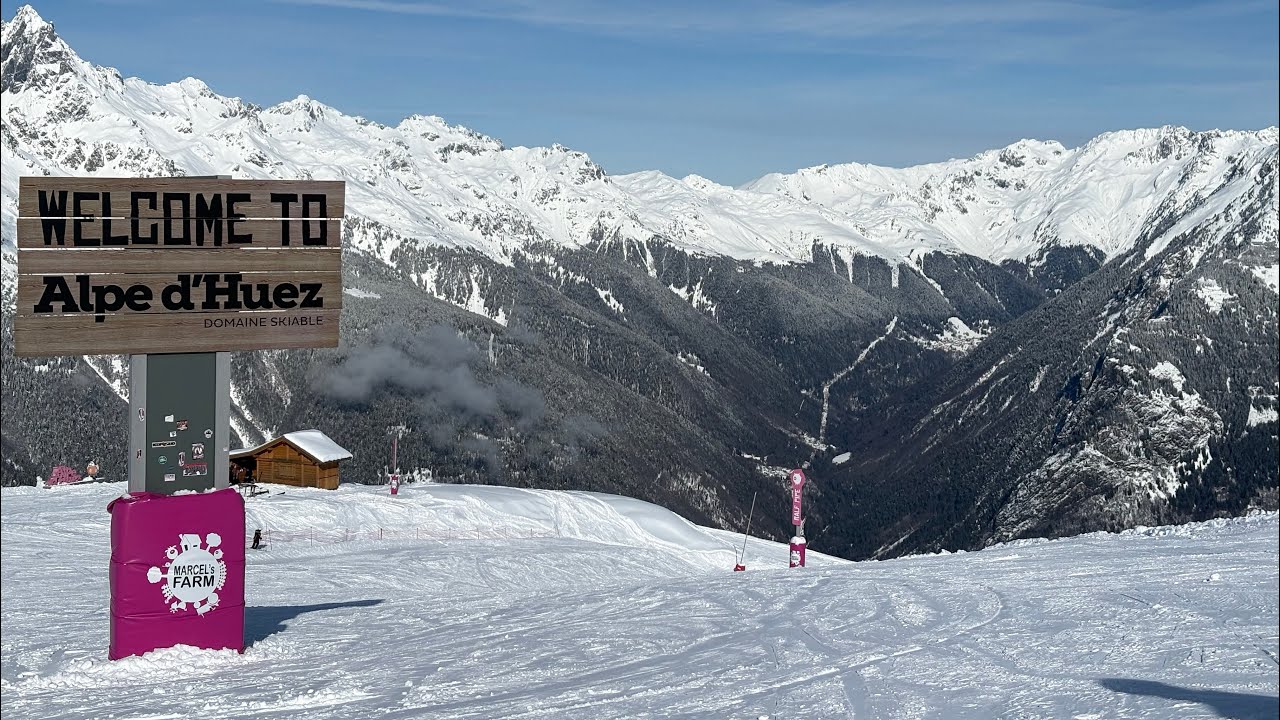 Snowboarding | Alpe D'Huez 2026 Day 1 - Les Jeux, Green Run