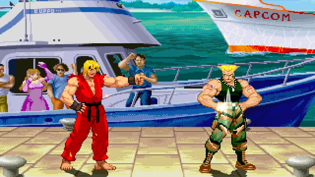 Fire Ken VS Storm Guile [MUGEN/IKEMEN GO]