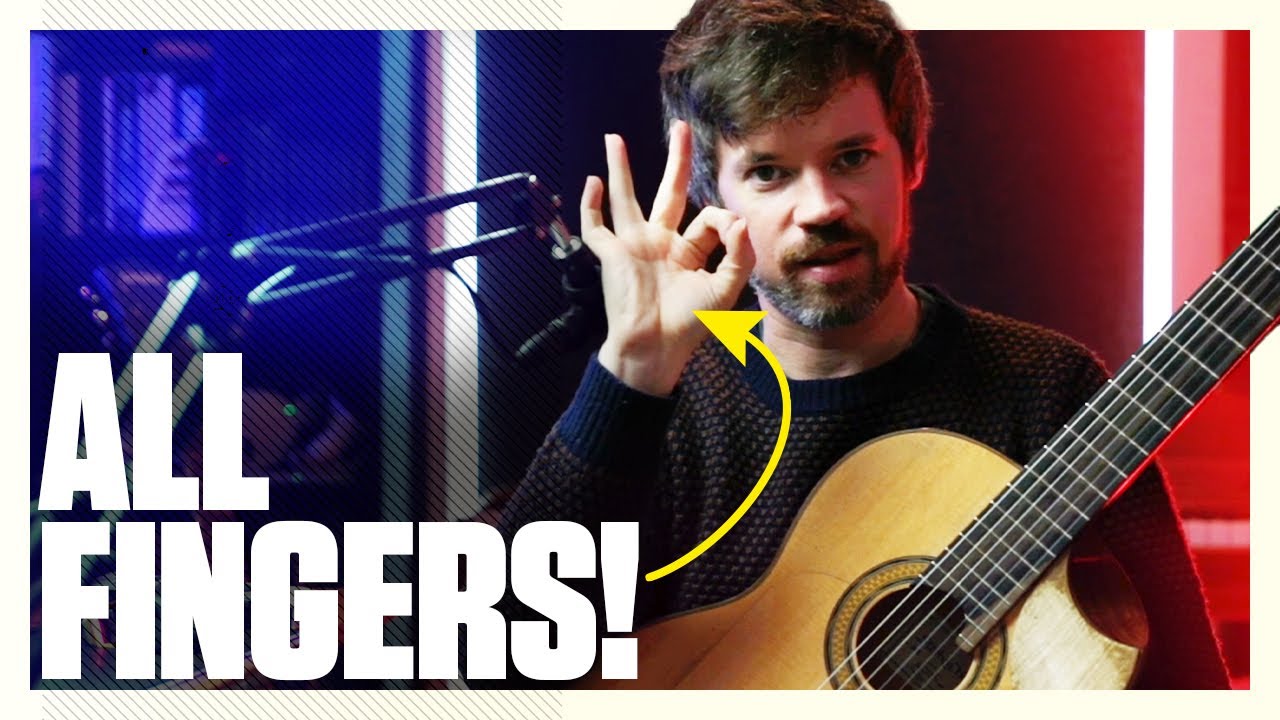 Flamenco lesson - Rasgueado Strumming Like Marcin Patrzałek and Paco De Lucia!