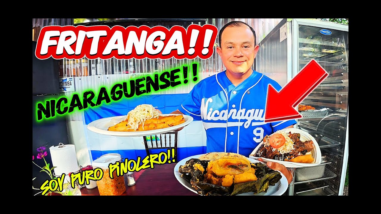 Fritanga Nicaraguense, platos típicos.