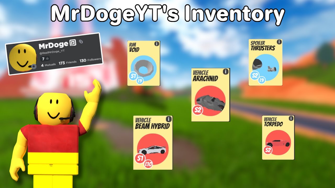 MrDogeYT's Inventory | Roblox Jailbreak Trading!