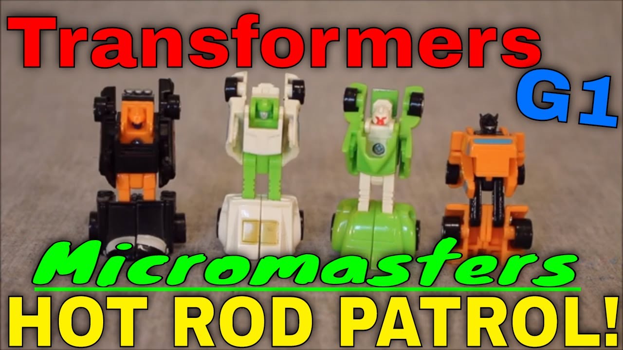Transformers G1 Micromaster Hot Rod Patrol - GotBot True Review NUMBER 564