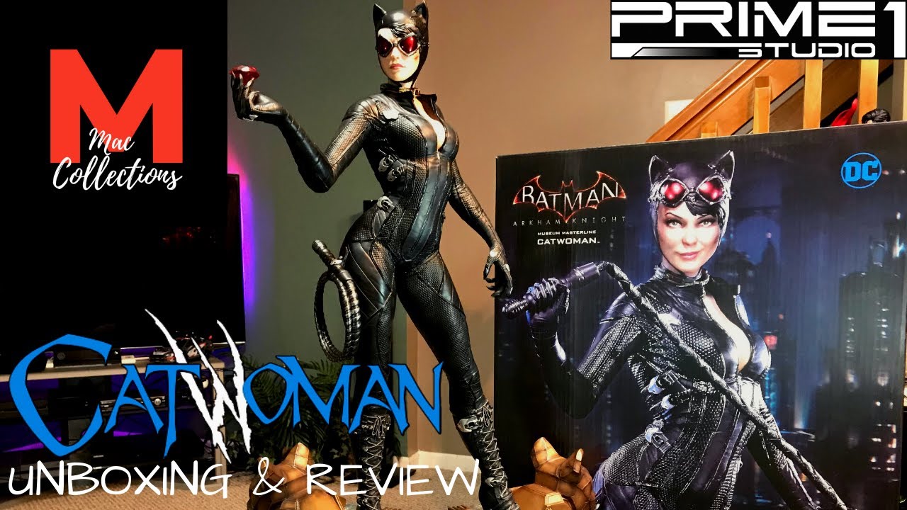 1/3 SCALE CATWOMAN ARKHAM KNIGHT EX STATUE BY PRIME 1 STUDIO UNBOXING & REVIEW