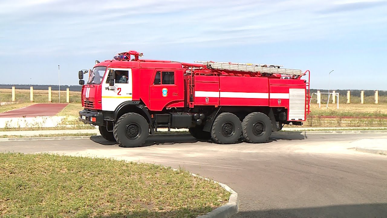 В новой школе в Михайловске прошёл урок по пожарной безопасности