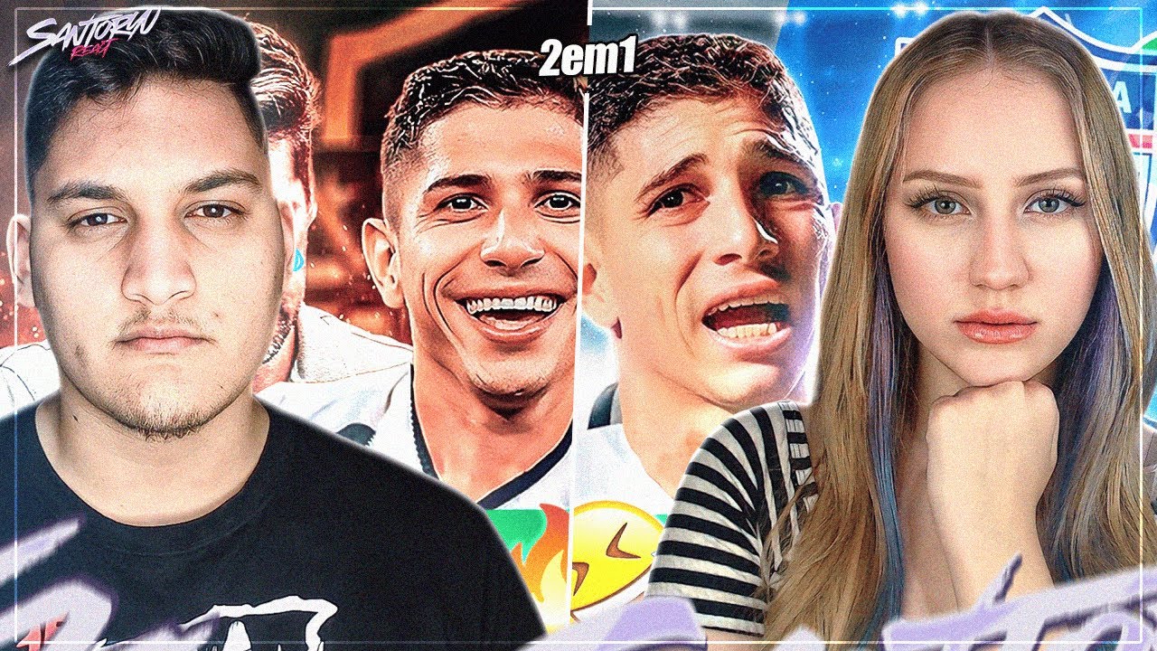 2 em 1 - FUTPARODIAS - BOTAFOGO CAMPEÃO BRASILEIRO! & 3x0 - BOTAFOGO ELIMINADO - REACT EM CASAL