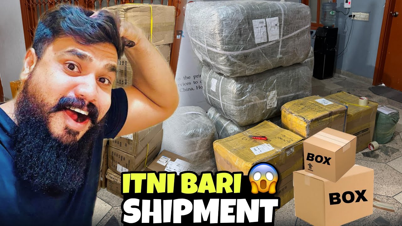 China se Itni Bari Shipments Agye 😱|| Aj ka din Bohat Buzy raha Halat kharab ho gye sab ki….