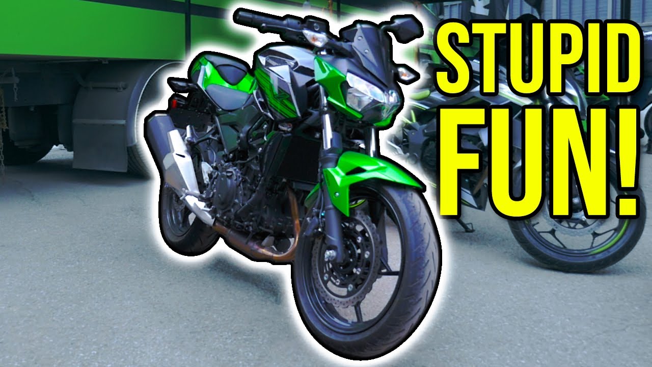 NEW Kawasaki z400 - First Test RIde