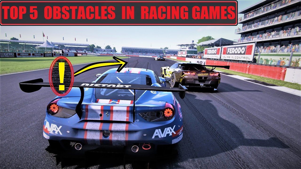 TOP 5 - Obstacles in SimRacing
