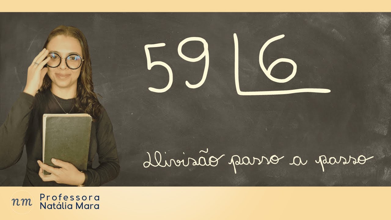59÷6 | 59/6 | 59 dividido por 6| Como dividir 59 por 6? | Como ensinar divisão?