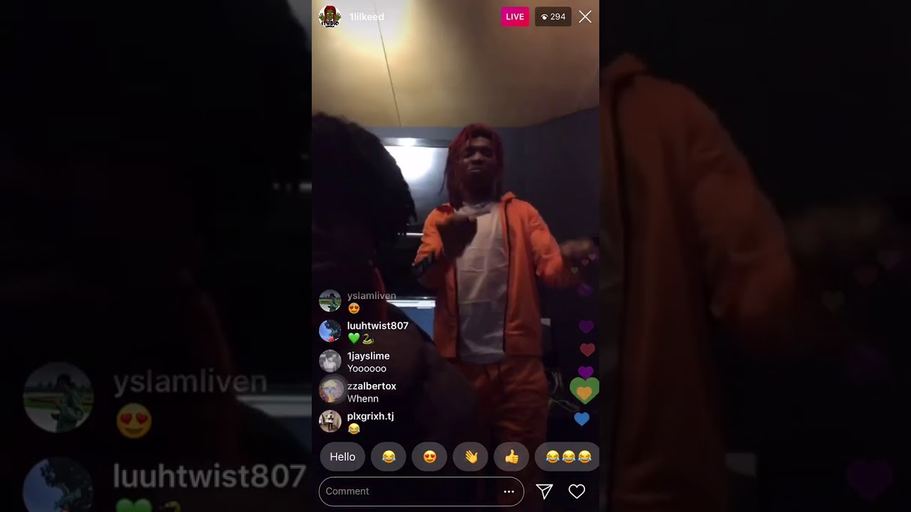 LIL KEED STUDIO JUNKIE / MOVE IT IG LIVE FT HOODRICHPABLO JUAN