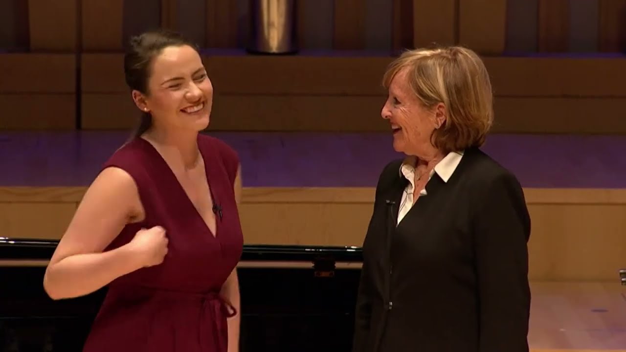Frederica von Stade masterclass, BBC Cardiff Singer of the World, 21 Jun 2019