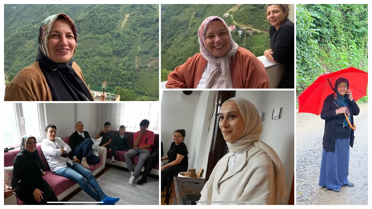 YENİ GELİN VE DAMATTAN SÜRPRİZ 🤗 KALABALIK AİLEMİZ 😍 KÖYÜ GEZİYORUZ 🌸