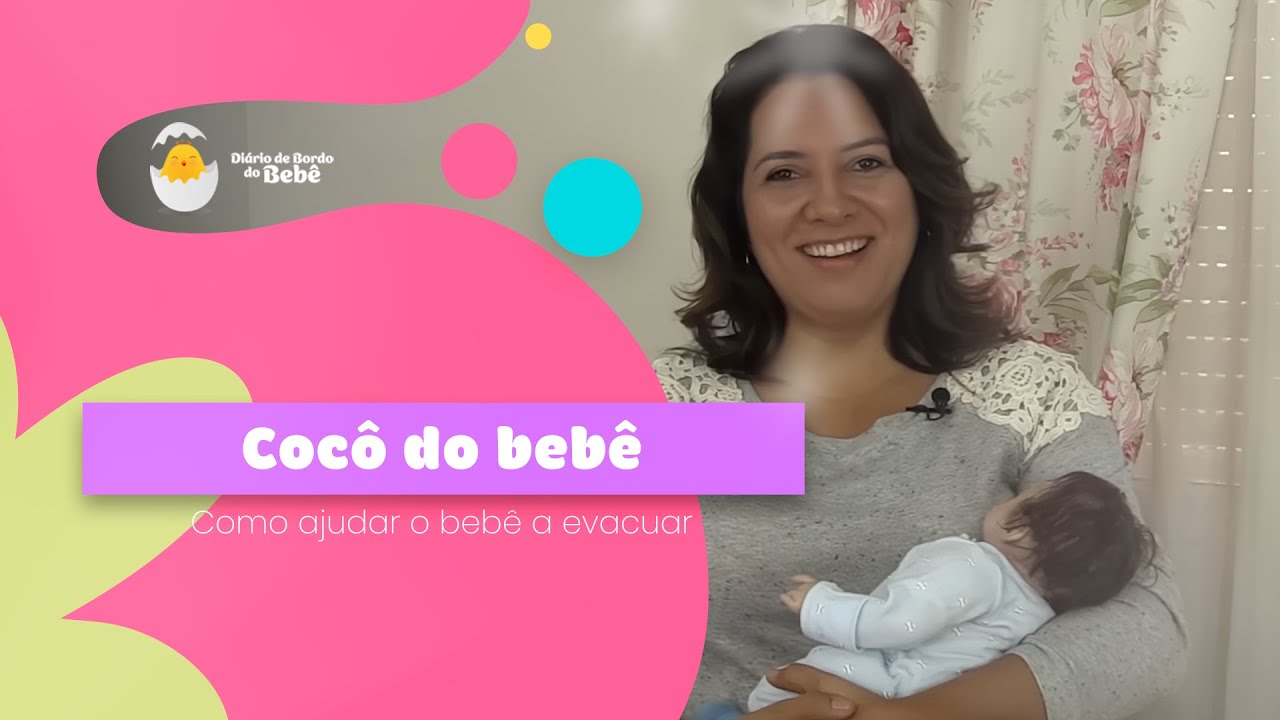 O cocô do bebê. Como ajudar o bebê a evacuar mais facilmente e reduzir as cólicas?