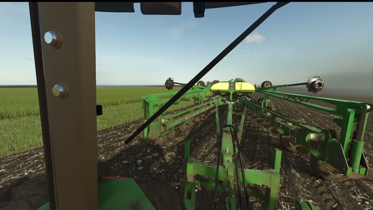 Almost done with bean planting!!
