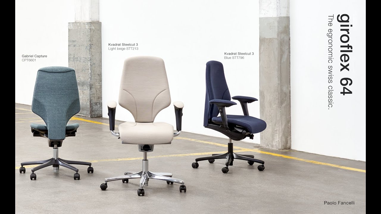Giroflex 64 | A high quality office chair, with precision engineering, built to last