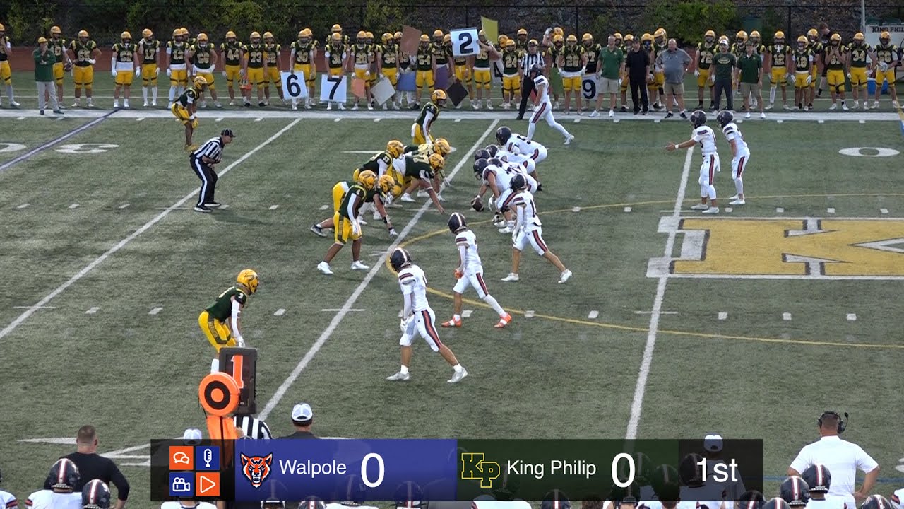 Walpole Varsity Football vs. King Philip