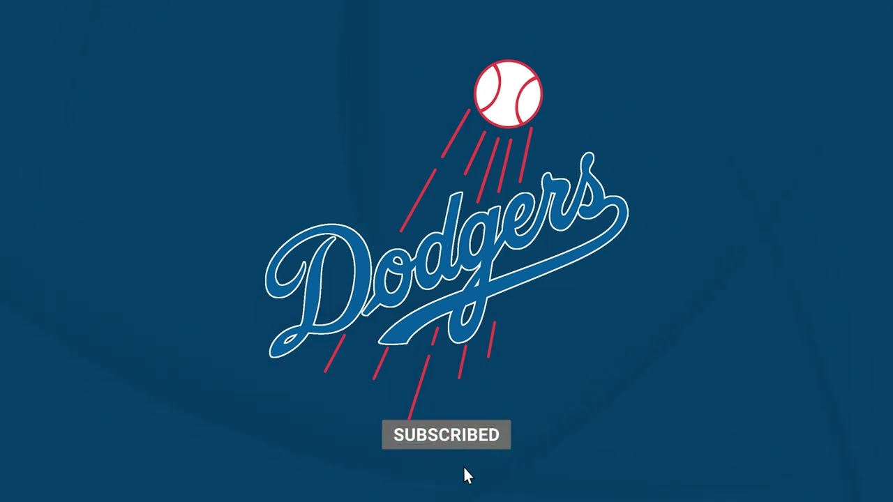 Los Angeles Dodgers wallpaper, 1 HR LOGO LOOP, BACKGROUND