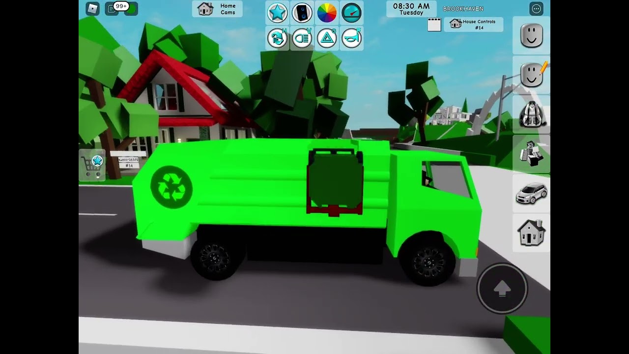 Being a garbage truck driver in Roblox’s broke heaven