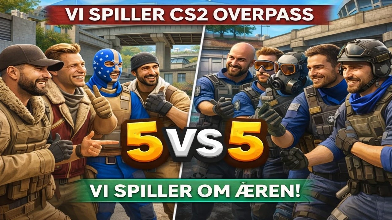 VENNER VS VENNER PÅ OVERPASS (DET BLEV PERSONLIGT)