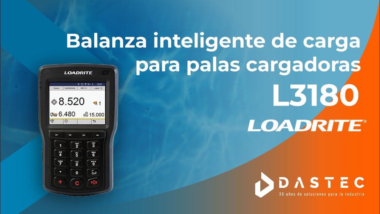 Balanza inteligente de carga para palas cargadoras | L3180 | Loadrite