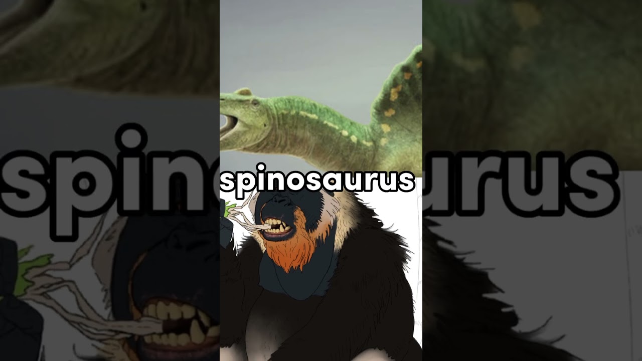 gigantopithecus vs dinosaurs version accuracte