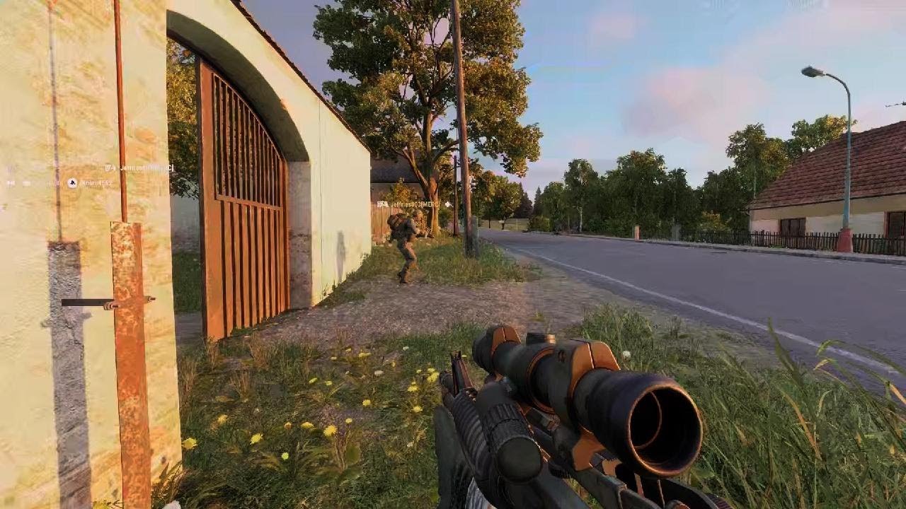 Arma Reforger with holdfast