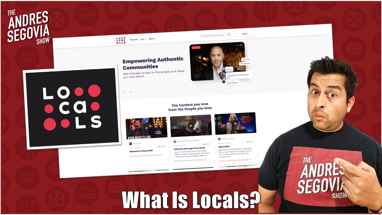 Обзор Locals.com и моего сообщества!