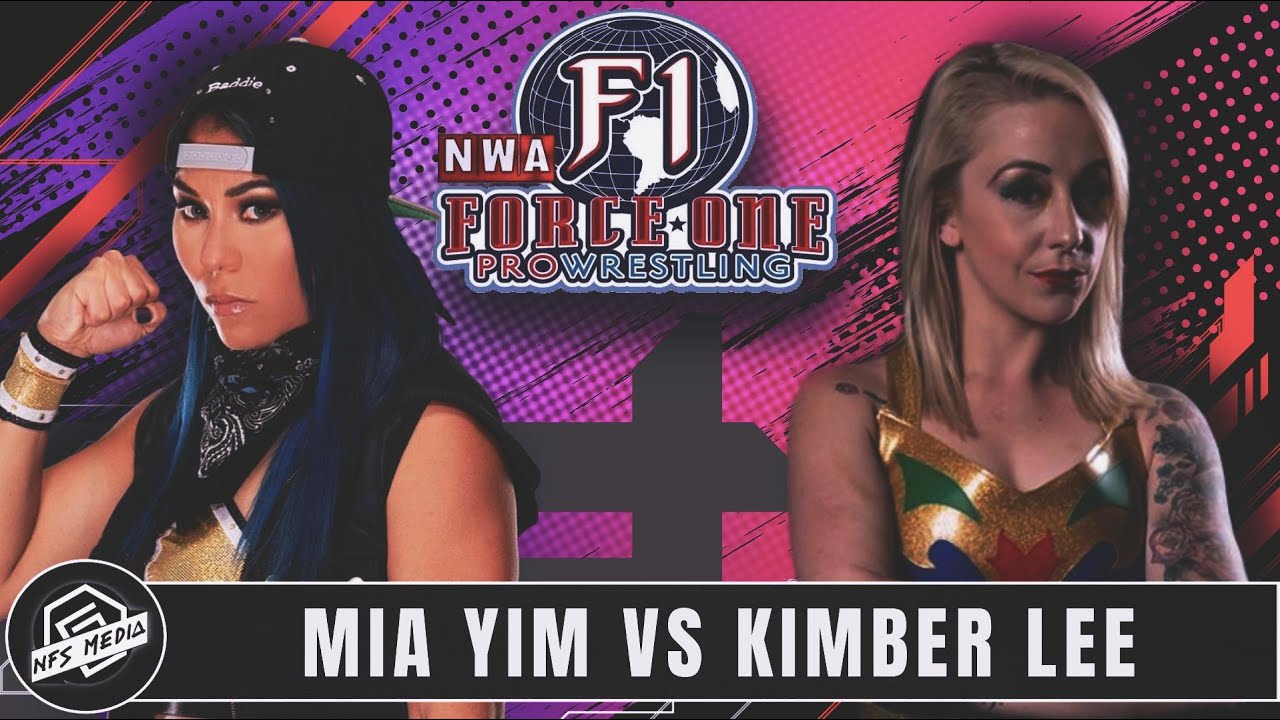 Mia Yim VS Kimber Lee #miayim #wrestling #womenwrestling #wwe #aew #nfsmedia #prowrestling