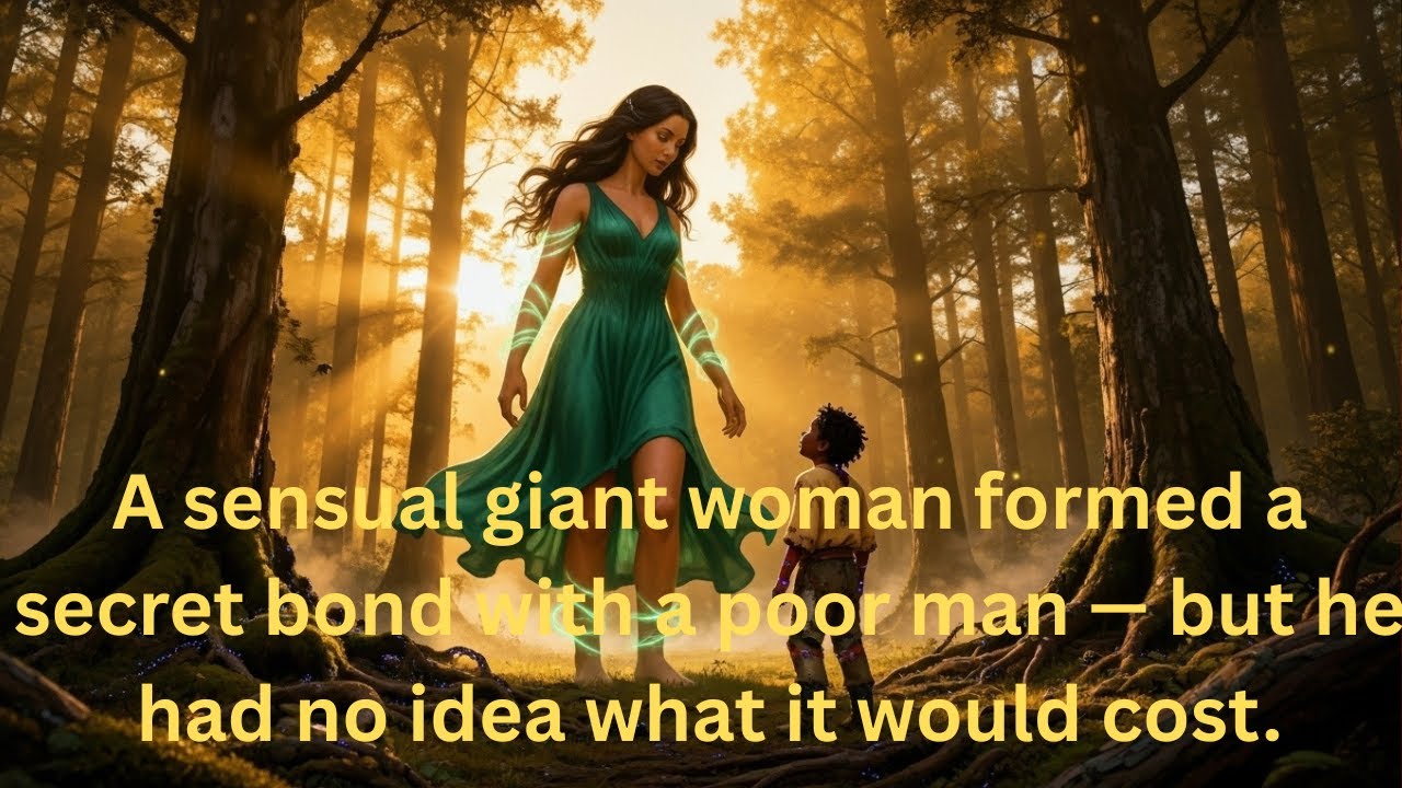 A sensual giant woman formed a secret bond with a poor man — but he had no idea what it would cost.