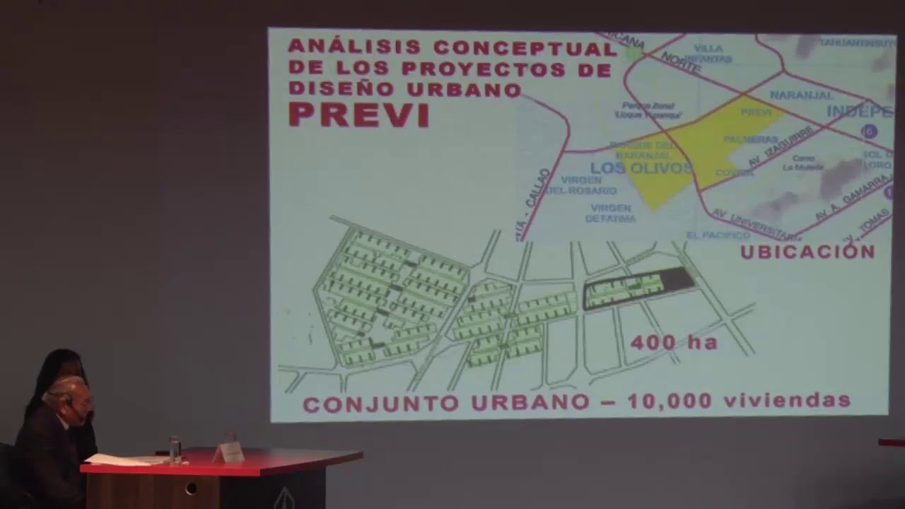 Conferencia PREVI : Proyecto Experimental de Vivienda