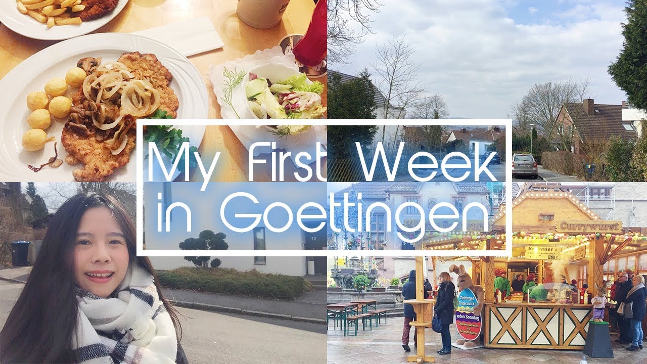 跟我去德國留學｜My First Week in Goettingen｜商務機艙初體驗．Cloris (English subtitles)