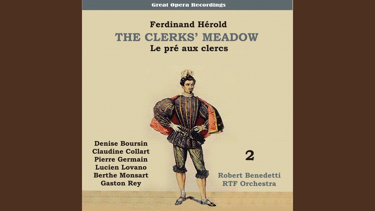 The Clerks' Meadow: Act III, Sur le pas de jeunes fillettes