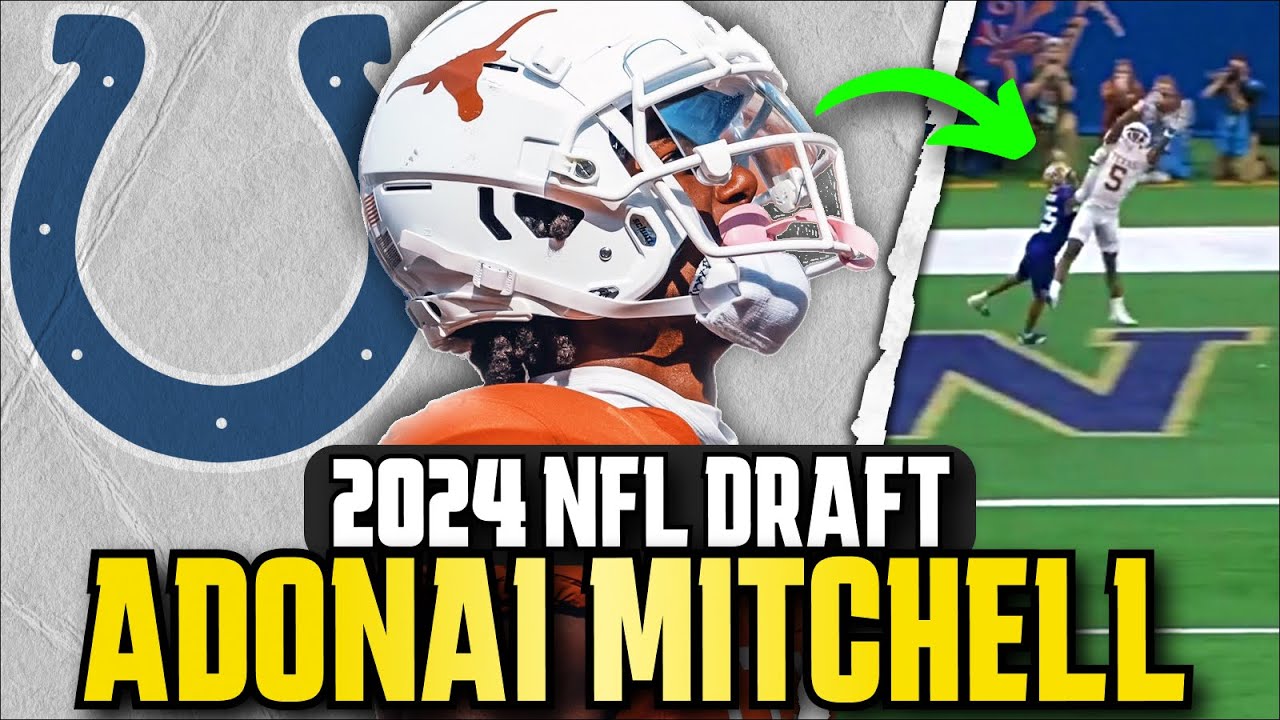 Adonai Mitchell 🔵 This Is Why the Colts Drafted Him