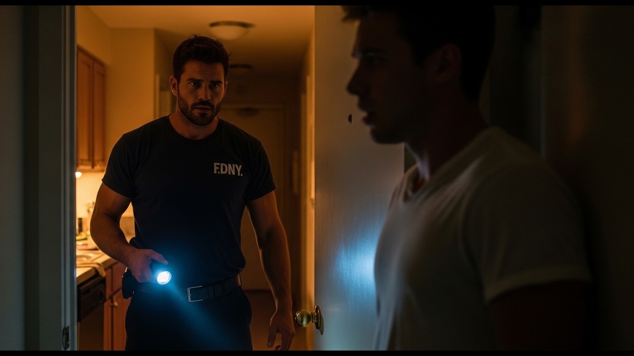 The Firefighter Next Door Knocked at 3 AM — Said He Smelled Gas That Wasn't There | Gay Story