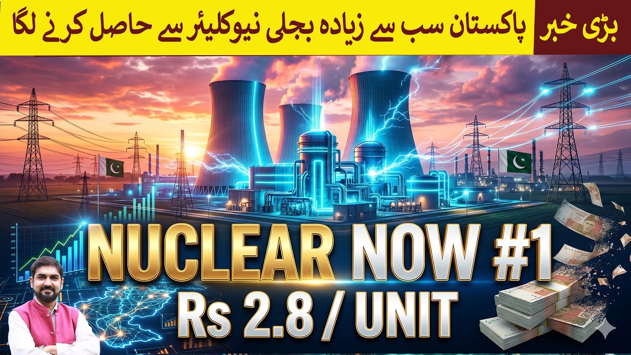 Nuclear Becomes Pakistan&rsquo;s Largest Electricity Source | Rich Pakistan